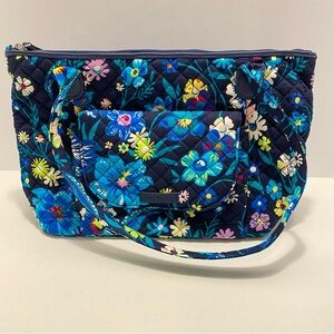 Vera Bradley Carson East West Tote Bag NWT Moonlight Garden